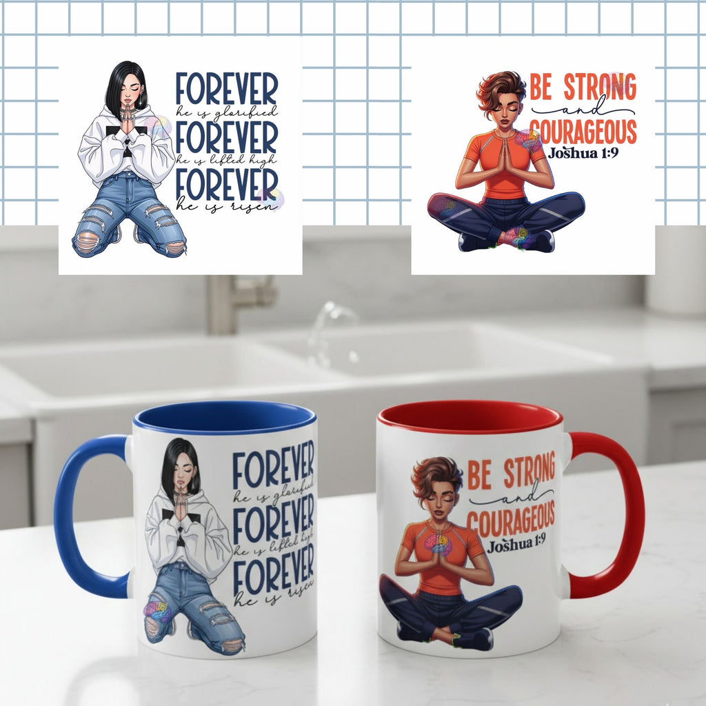 Ultimate Prayer Graphics Kit: 150 Praying Figures & Bible Verse Templates for POD & Journals