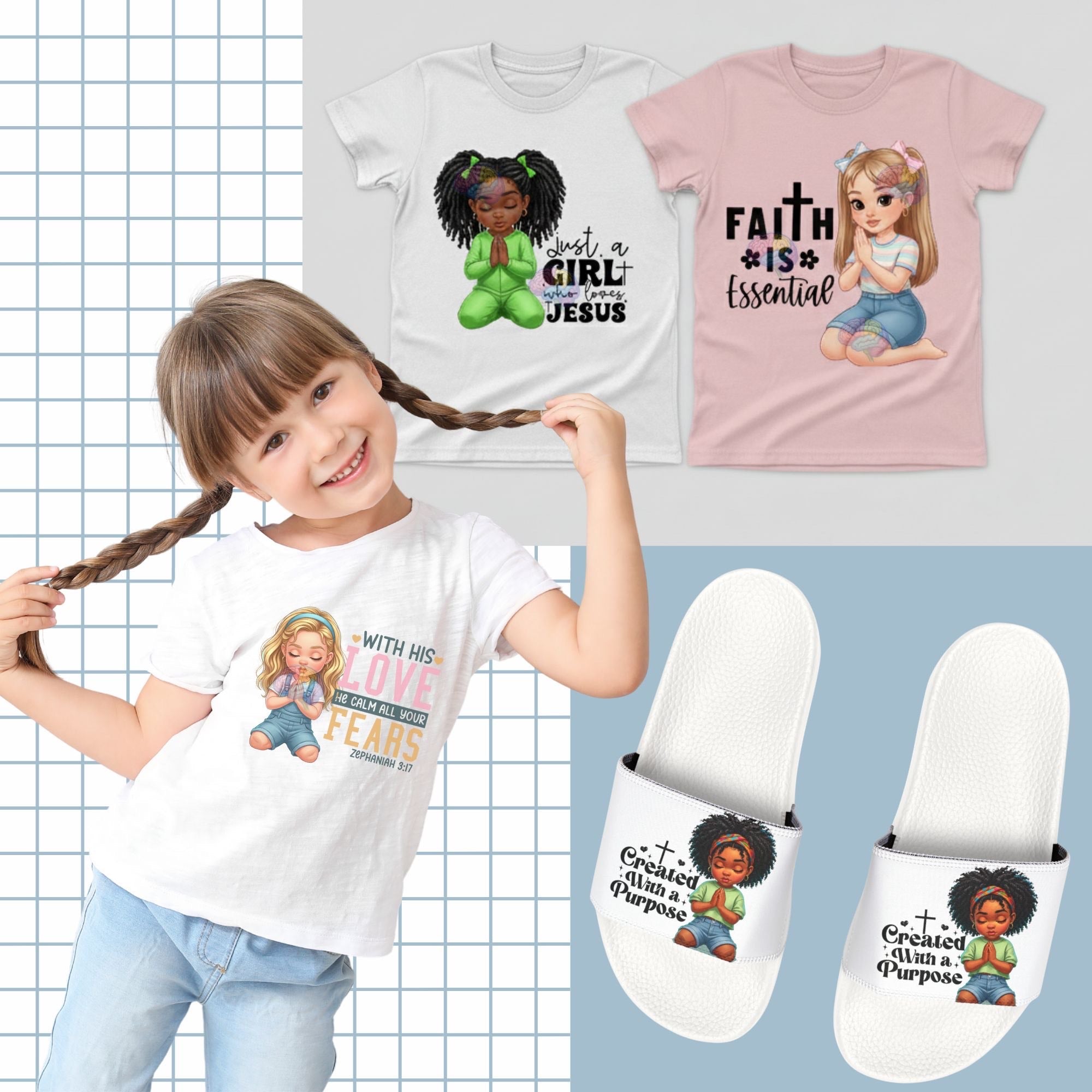 Ultimate Prayer Graphics Kit: 150 Praying Figures & Bible Verse Templates for POD & Journals